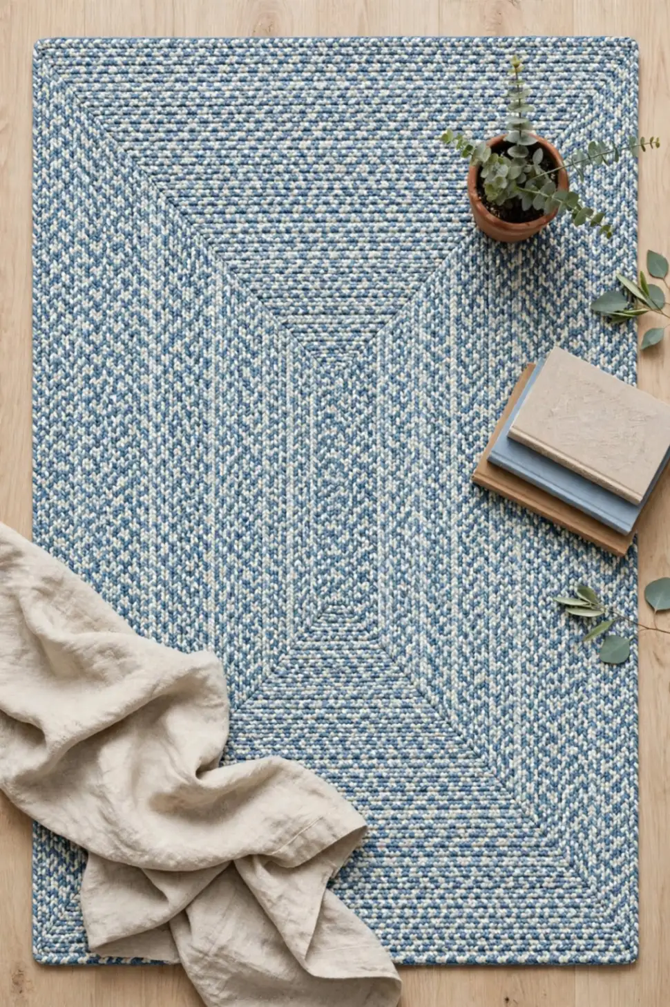 Custom RugZora Braided Floor Covering